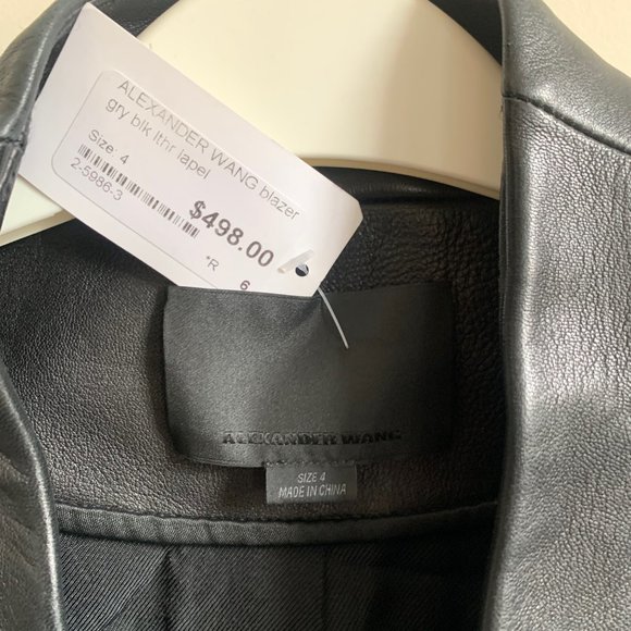 Alexander WANG blazer size 4 BRAND NEW! - Picture 2 of 7